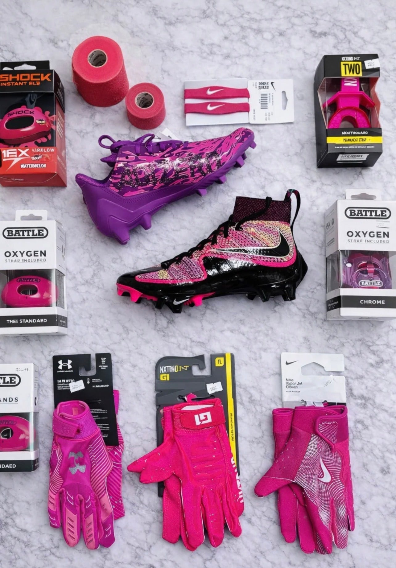 AA American Pink bubble